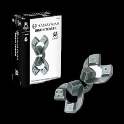 Hanayama Cast Puzzle (Level 6) - top pick in Brain Teasers & Mechanical Puzzles